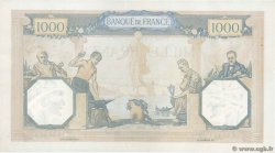 1000 Francs CÉRÈS ET MERCURE type modifié FRANCIA  1937 F.38.06 SPL