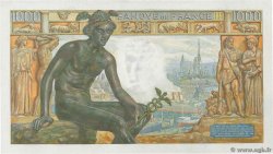1000 Francs DÉESSE DÉMÉTER FRANCIA  1942 F.40.01 FDC