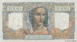 1000 Francs MINERVE ET HERCULE FRANKREICH  1945 F.41.02 fST+