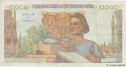 10000 Francs GÉNIE FRANÇAIS FRANCIA  1950 F.50.42 MBC