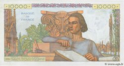 10000 Francs GÉNIE FRANÇAIS FRANCE  1954 F.50.69 AU-