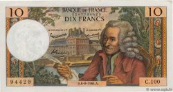 10 Francs VOLTAIRE FRANCIA  1964 F.62.10 q.FDC