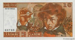 10 Francs BERLIOZ sans signatures FRANCE  1973 F.63bis.01 pr.SUP