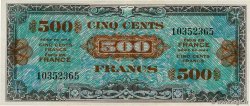 500 Francs DRAPEAU FRANCE  1944 VF.21.01 XF+