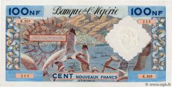 100 Nouveaux Francs ALGÉRIE  1961 P.121b SUP