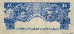 5 Pounds AUSTRALIA  1954 P.31a BC+