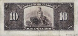 10 Dollars CANADá
  1935 P.045 BC