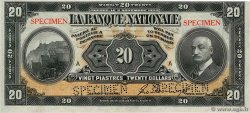 20 Dollars - 20 Piastres Spécimen CANADA  1922 PS.0873s q.FDC