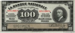 100 Dollars - 1000 Piastres Spécimen KANADA  1922 PS.0875s fST+