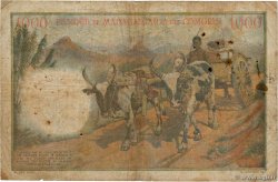 1000 Francs COMORE  1952 P.05a B