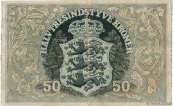 50 Kroner DINAMARCA Copenhague 1919 P.022c BC+