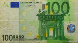 100 Euro Fauté EUROPA  2002 P.05V S
