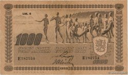 1000 Markkaa FINLANDIA  1922 P.067a BB