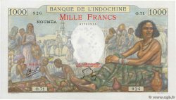 1000 Francs NOUVELLE CALÉDONIE  1952 P.43c EBC+