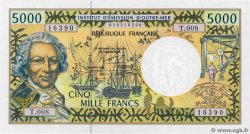 5000 Francs FRENCH PACIFIC TERRITORIES  2001 P.03f FDC