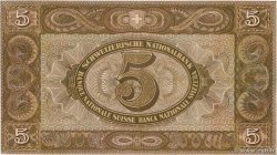 5 Francs SUISSE  1914 P.11b EBC
