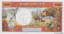 1000 Francs Spécimen TAHITI Papeete 1982 P.27cs.var ST