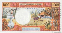 1000 Francs Spécimen TAHITI Papeete 1985 P.27ds ST