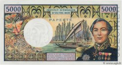 5000 Francs Spécimen TAHITI Papeete 1971 P.28as UNC