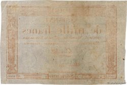1000 Francs FRANCIA  1795 Ass.50a BB