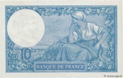 10 Francs MINERVE FRANCE  1917 F.06.02 SPL