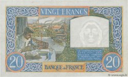 20 Francs TRAVAIL ET SCIENCE FRANCE  1941 F.12.12 SUP+