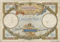 50 Francs LUC OLIVIER MERSON FRANCE  1930 F.15.04