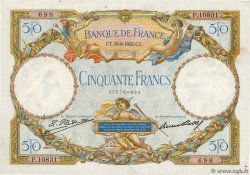 50 Francs LUC OLIVIER MERSON type modifié  FRANCE  1932 F.16.03