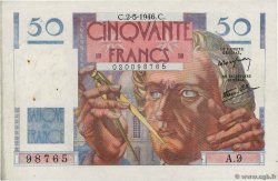 50 Francs LE VERRIER Numéro spécial FRANCE  1946 F.20.03 VF-