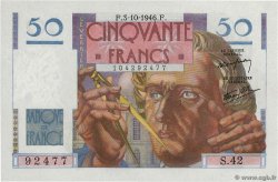 50 Francs LE VERRIER  FRANCE  1946 F.20.06