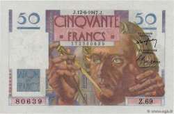 50 Francs LE VERRIER  FRANCE  1947 F.20.08