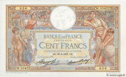100 Francs LUC OLIVIER MERSON grands cartouches FRANCE  1937 F.24.16 AU-