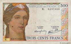 300 Francs FRANKREICH  1938 F.29.01 S