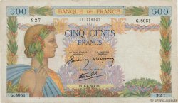 500 Francs LA PAIX FRANCE  1944 F.32.46 F
