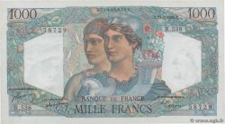 1000 Francs MINERVE ET HERCULE FRANCIA  1949 F.41.25 q.FDC