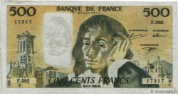500 Francs PASCAL Faux FRANCE  1992 F.71.50 pr.TTB