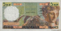 5 Nouveaux Francs ALGERIA  1959 P.118a VF