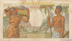 1000 Francs DJIBOUTI  1938 P.10 TB