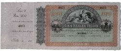 100 Reales Vellon Non émis SPAGNA Bilbao 1857 P.- SPL+
