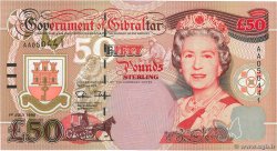 50 Pounds Sterling GIBRALTAR  1995 P.28a UNC