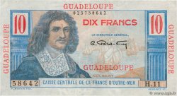 10 Francs Colbert GUADELOUPE  1946 P.32 VF+