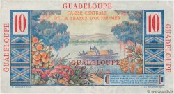 10 Francs Colbert GUADELOUPE  1946 P.32 fVZ