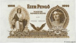 1000 Pengo Épreuve HUNGRíA  1943 P.- FDC