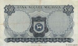 50 Ringitt MALAYSIA  1972 P.10a VF-
