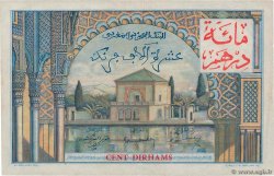 10000 Francs / 100 Dirhams MAROCCO  1954 P.52 BB