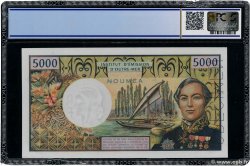 5000 Francs Spécimen NOUVELLE CALÉDONIE Nouméa 1971 P.65as fST