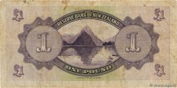 1 Pound NEW ZEALAND  1934 P.155 F-