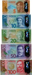 5, 10, 20, 50 et 100 Dollars NEUSEELAND
  2016 P.191-195 ST