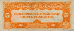5 Pesos FILIPPINE  1937 P.057 BB