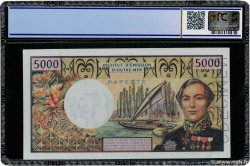 5000 Francs Spécimen TAHITI  1977 P.28bs var SC+